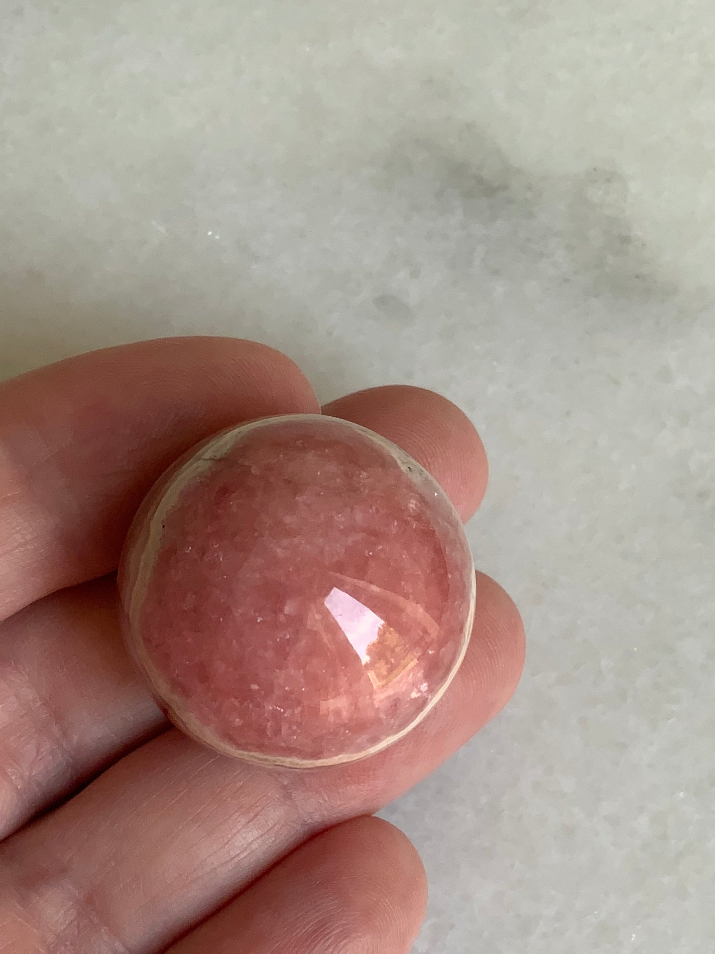 Premium Quality Rhodochrosite Sphere | Argentina