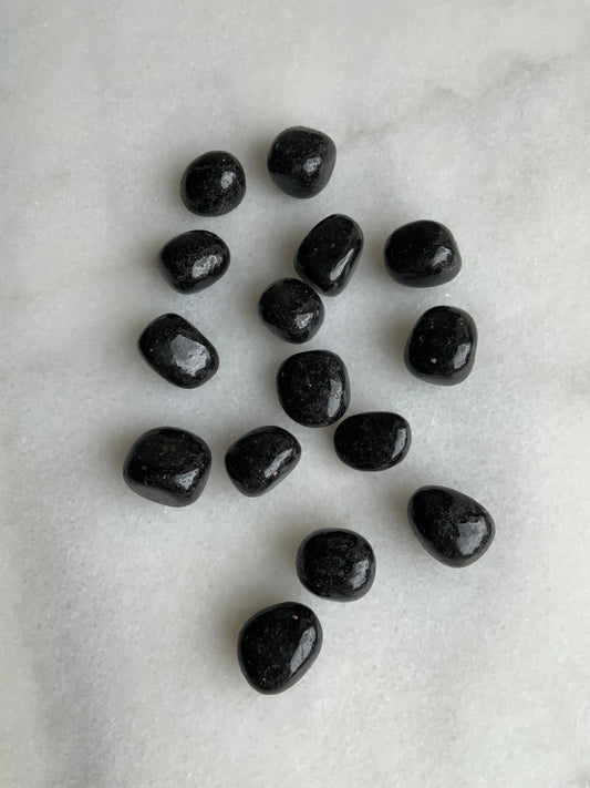 Small Nuummite Polished Tumblestone | Rare