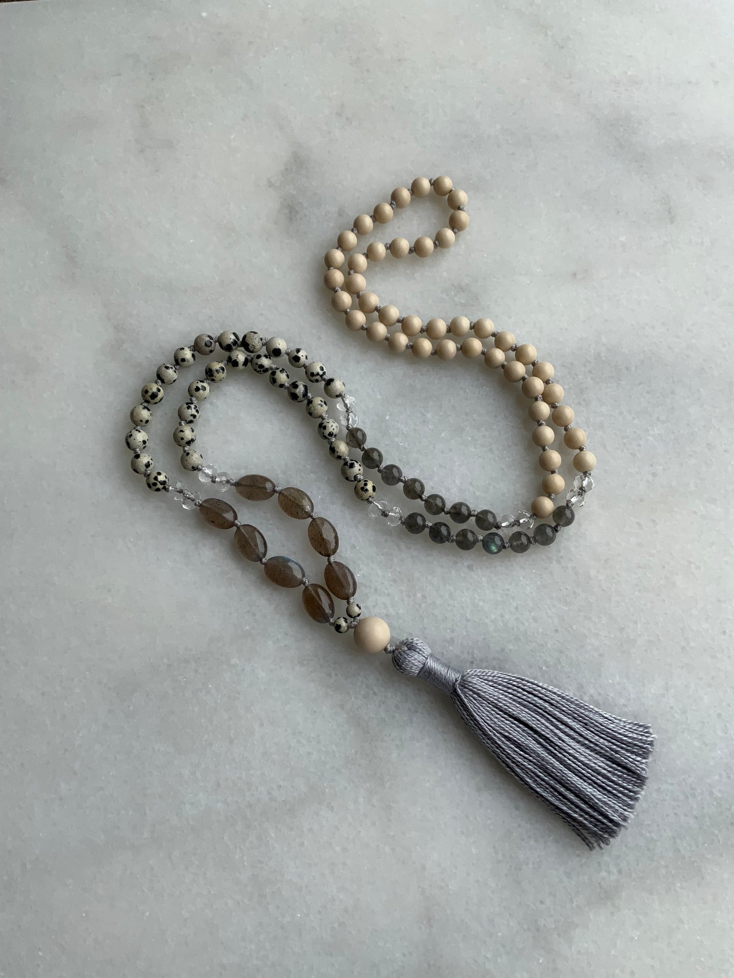 New Beginnings 108 bead Mala Necklace
